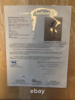 1987 Art Of The Deal Donald Trump Ivana Trump Signed Autographed Book Jsa Loa