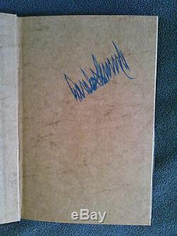 1987 The Art Of The Deal Signed By Donald Trump, Very Rare Hardcover