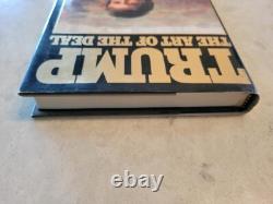 1987 The Art of the Deal Hardcover Book SIGNED by President Donald Trump! LOA