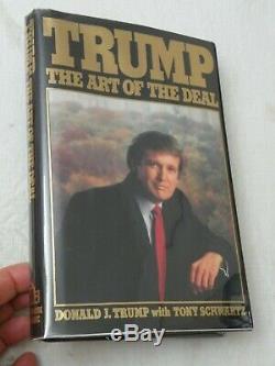 1987, Trump The Art of the Deal by Donald J. Trump. , HBwithdj 2nd Pr, SIGNED