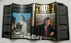 1987, Trump The Art of the Deal by Donald J. Trump. , HBwithdj 2nd Pr, SIGNED