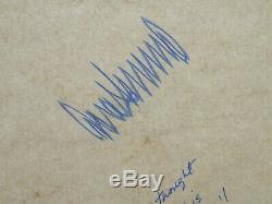 1987, Trump The Art of the Deal by Donald J. Trump. , HBwithdj 2nd Pr, SIGNED