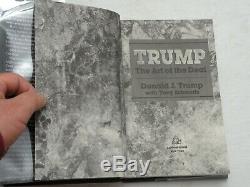 1987, Trump The Art of the Deal by Donald J. Trump. , HBwithdj 2nd Pr, SIGNED