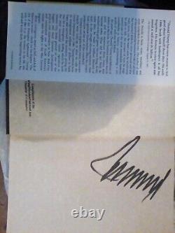 1997 Trump The Art Of The Comeback Signed 1st Edition Book