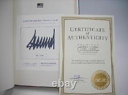 1st/1st SIGNEDDonald Trump Autographed CRIPPLED AMERICA 9203/10000 withCOA