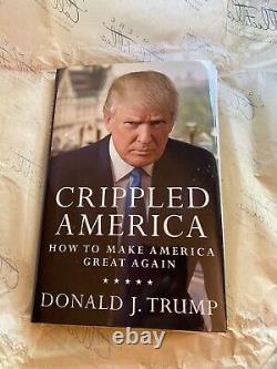 1st Edition Crippled America Donald Trump 2016 #971 / 10,000 Rare