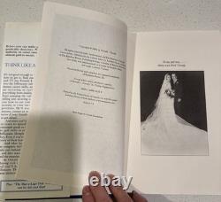 2004 Donald J Trump Think Like A Billionaire Signed Autographed Book Authentic