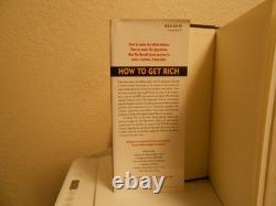 2004 How To Get Rich 1st Edition Hardcover Signed By Donald J Trump