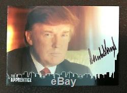 2005 Comic Images The Apprentice MASTER SET 2 Donald Trump Autograph Autos