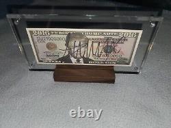 2016 President Donald Trump Signed Autograph Campaign Dollar Bill- Sgc Certified