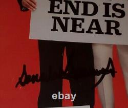 2016 The End Is Near PRESENT DONALD TRUMP & HILLARY CLINTON DUAL SIGNED TIME MAG