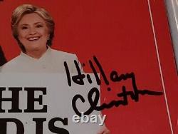 2016 The End Is Near PRESENT DONALD TRUMP & HILLARY CLINTON DUAL SIGNED TIME MAG