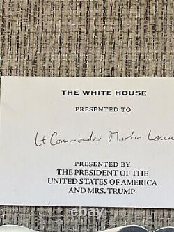 2018 President Donald Trump Signed Official White House Letter, Extremely Rare