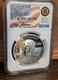 2020 Cameroon Silver Oz Donald Trump Ngc Pr70 Uc Standish Signed Extremely Rare