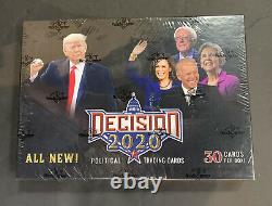 2020 Leaf Decision Trading Cards Hobby Box FROM CASE Mint Trump Auto USA