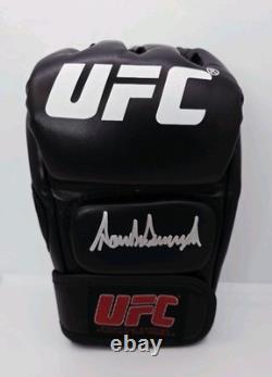2024 UFC AUTO President Donald J Trump Autographed Official UFC Glove with COA