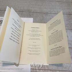 2025 Donald Trump Signed Full Signature Inaugural Luncheon Menu, Beckett Cert