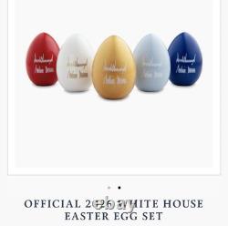 2026 WHITE HOUSE EASTER EGG 5 SET Trump Melania Signed OFFICIAL 250th Birthday