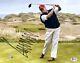 45th President Donald J. Trump Signed 11x14 Photo America Maga Beckett Bas Golf