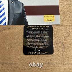 45th/47th U. S. PRESIDENT DONALD J TRUMP HAND SIGNED 8x10 PHOTO COA