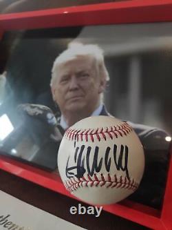 45th Donald J. Trump JSA signed Baseball James Spence LOA PSA DNA BECKETT