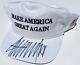 45th President Donald J. Trump Signed Authentic Maga Hat Beckett Bas Rare