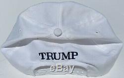 45th PRESIDENT DONALD J. TRUMP SIGNED AUTHENTIC MAGA HAT BECKETT BAS RARE