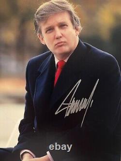 45th President Donald Trump signed photo Framed with COA