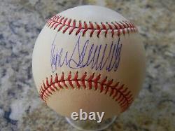 45th U. S PRES. DONALD TRUMP Signed /Auto Official 2001 WORLD SERIES BASEBALL JSA