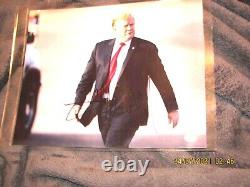 45th U. S. President Donald Trump Hand Signed 10X8 Color Photo PAAS COA
