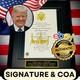 Authentic Donald Trump 2017 Inauguration Autograph Signature