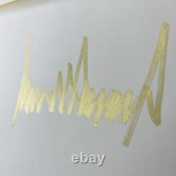 AUTHENTIC Donald Trump 2017 Inauguration Autograph Signature