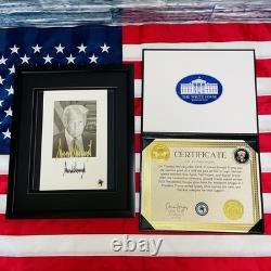 AUTHENTIC Donald Trump 2025 Inauguration Autograph Signature
