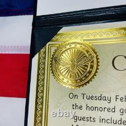 AUTHENTIC Donald Trump 2025 Inauguration Autograph Signature