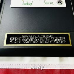 AUTHENTIC Donald Trump Autograph Signature Holiday Card