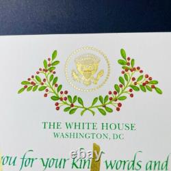 AUTHENTIC Donald Trump Autograph Signature Holiday Card