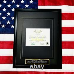 AUTHENTIC Donald Trump Autograph Signature Holiday Card