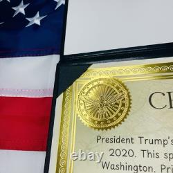 AUTHENTIC Donald Trump Autograph Signature Holiday Card