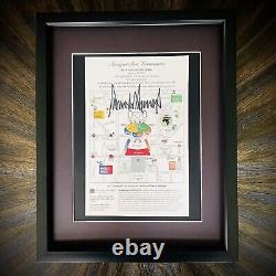 AUTHENTIC Donald Trump Inauguration Autograph Signature Signed Picture COA