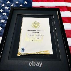 AUTHENTIC Donald Trump Inauguration Autograph Signature Signed Picture COA