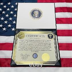 AUTHENTIC Donald Trump Inauguration Autograph Signature Signed Picture COA