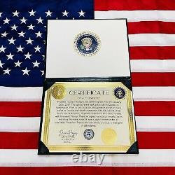 AUTHENTIC Donald Trump Inauguration Autograph Signature Signed Picture COA