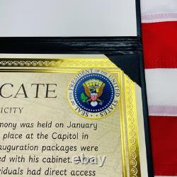 AUTHENTIC Donald Trump Inauguration Autograph Signature Signed Picture COA