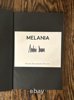 AUTOGRAPHED Melania Trump SIGNED Book Memoir NEW HC Donald Trump Wife AUTOGRAPH