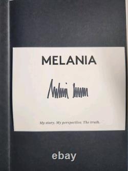 AUTOGRAPHED Melania Trump SIGNED Book Memoir NEW HC Donald Trump Wife AUTOGRAPH