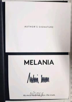 AUTOGRAPHED Melania Trump SIGNED Book Memoir NEW HC Donald Trump Wife AUTOGRAPH
