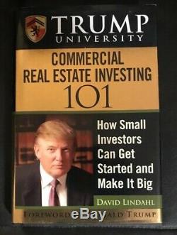 AUTOGRAPHED SIGNED By Donald Trump, Trump University 101 Includes COA Free Ship$