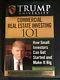Autographed Signed By Donald Trump, Trump University 101 Includes Coa Free Ship$