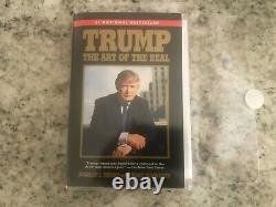 Art of the Deal Autographed Paperback Hand Signed by President DONALD TRUMP