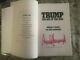 Art Of The Deal Autographed Paperback Hand Signed By President Donald Trump